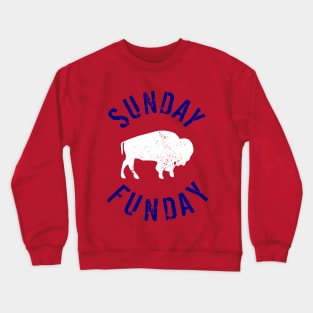 Buffalo Football Sunday Funday Crewneck Sweatshirt